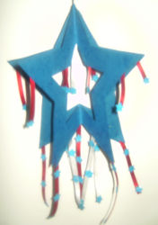 Independence Day mobile - craft for kids