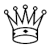 Queen chess symbol