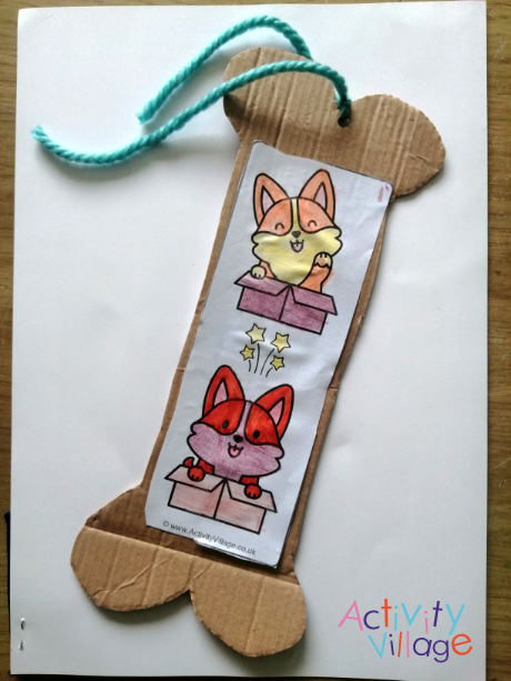Dog Bookmark Craft