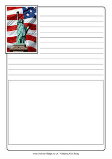 Fourth of July Notebooking Pages