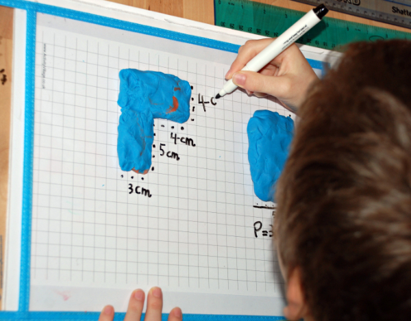 Measuring each lenth of an irregular shape