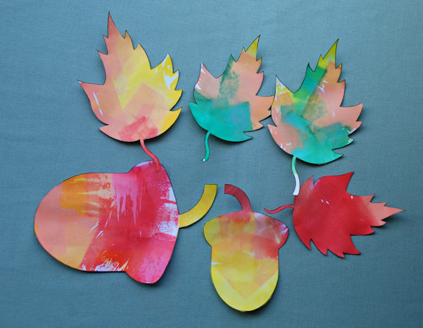 Our finished leaves
