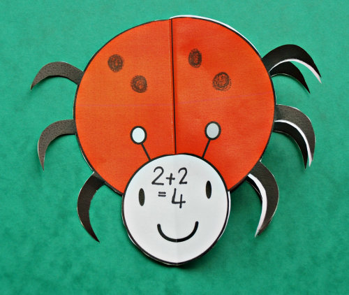 Ladybird basic addition book - 2 + 2 = 4