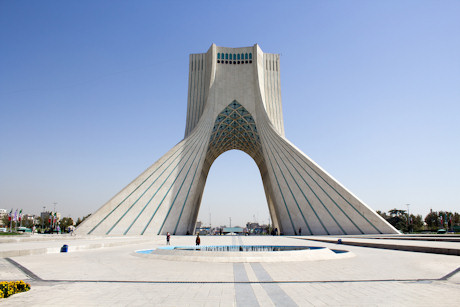 The Azadi Tower, Tehran, Iran