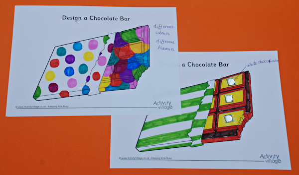 Chocolate bar designs