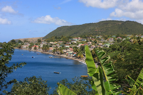 Dominica coastline