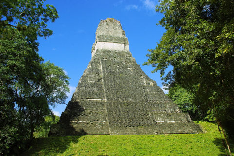 Ruins of the Mayan city of Tikal, Guatemala