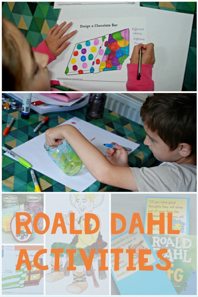Roald Dahl activities from Shelly for Activity Village