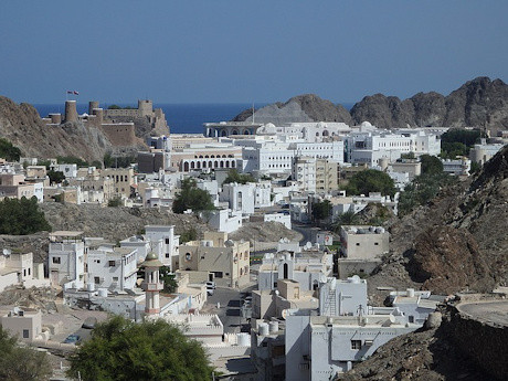 The historic centre of Muscat, Oman