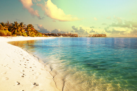 A beautiful Maldives beach