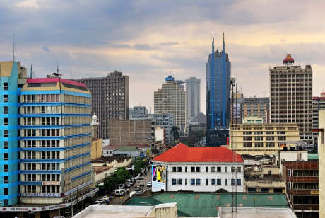 Nairobi's central business district