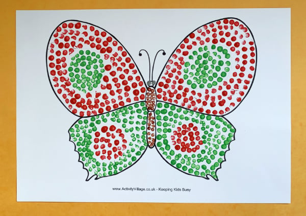 And another dotty butterfly!