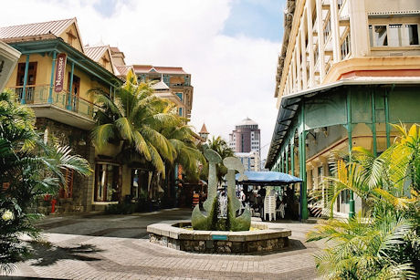 Port Louis, capital of Mauritius