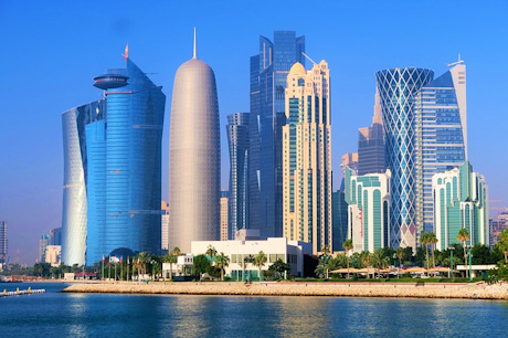 Stunning skyscrapers in Qatar