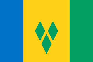 Flag of St Vincent and the Grenadines