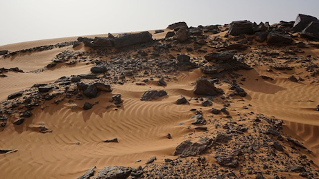 Sudan desert landscape