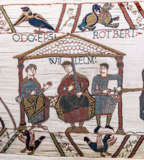 William the Conqueror on the Bayeux Tapestry