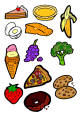 Food clipart for Mr Twit's beard