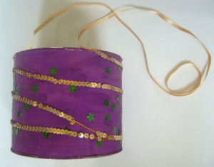 Marching Drum craft for Mardi Gras