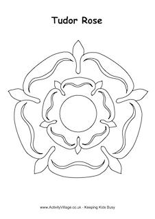 More Tudor Colouring Pages