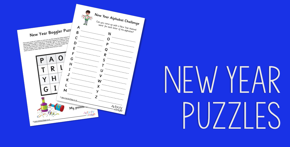 New Year Puzzles