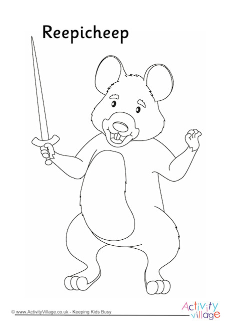 narnia coloring pages reepicheep lego - photo #22