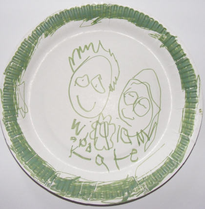 Sam's Royal Wedding souvenir plate