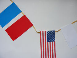 Star spangled banner bunting