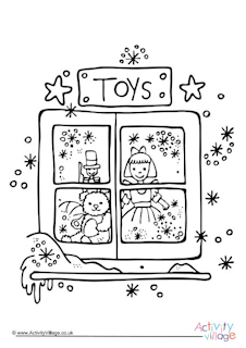 Toy Colouring Pages