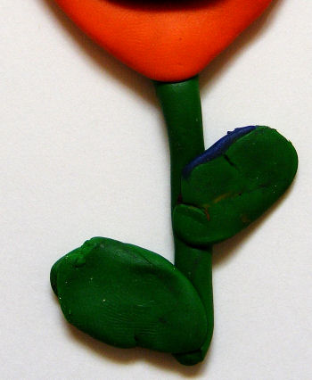 Tulip magnet - stem detail