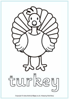 Turkey worksheets