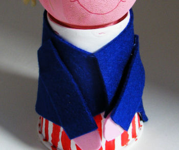 Uncle Sam craft detail