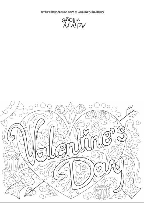 valentine coloring pages activity village - photo #19