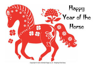 Year of the Horse Printables