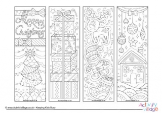 This is a photo of Critical Free Printable Christmas Bookmarks to Color It's just an image of Critical Free Printable Christmas Bookmarks to Color