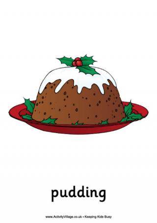 Learn to Draw a Christmas Pudding