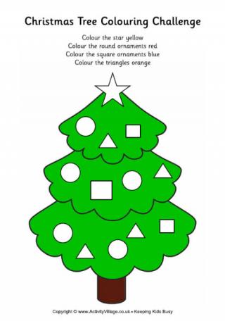 christmas tree colouring pages christmas tree colouring pages