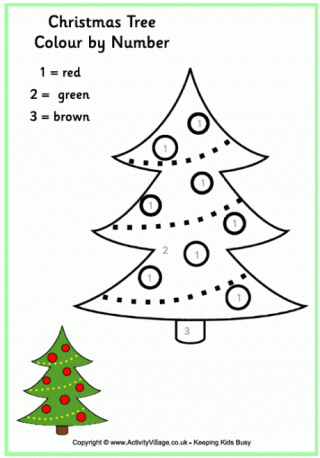 christmas colour by number christmas colour by number