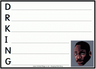 MLK Day Worksheets