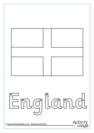 England Flag Printables