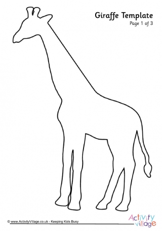 Revered image within giraffe template printable Ambitious image throughout giraffe template printable