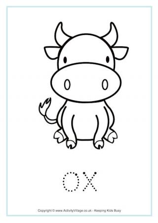 Chinese Zodiac Word Tracing Worksheets