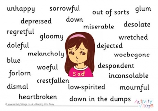 Feelings Synonyms Posters - Pack

