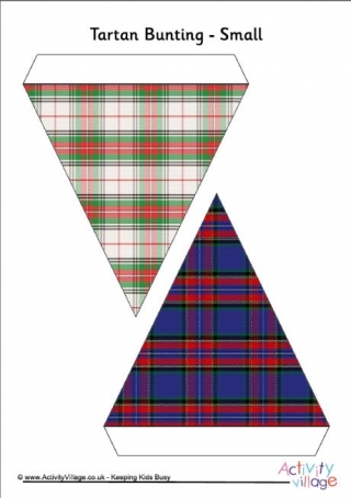 tartan bunting small outlook default template