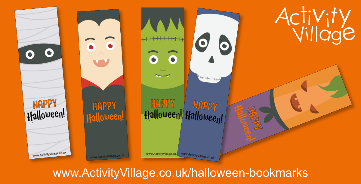 Adding to Our Halloween Bookmark Collection