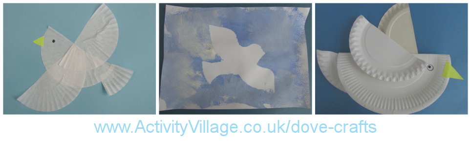 Three Lovely New Dove Crafts Just Added