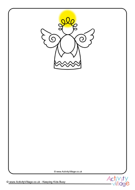 Angel Writing Frames