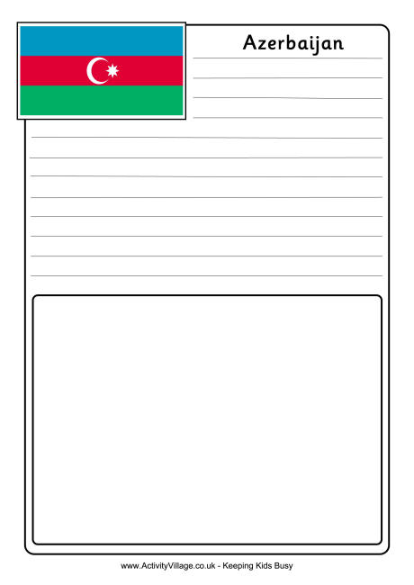 Azerbaijan notebooking page