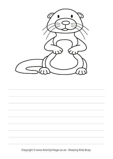 Beaver story paper