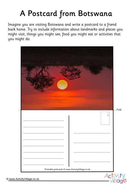 Botswana Postcard 1
